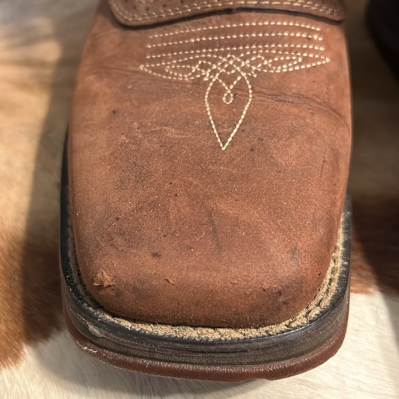 🥾Durango Rebel Men’s 11” Western Tan Slip & Oil Resistance Outsole Boots Sz 10D - Picture 16 of 16